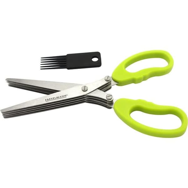 Örtsax, sax, sax, kökssax, Rostfritt stål, Plast, Grön, 19,5 cm[400]