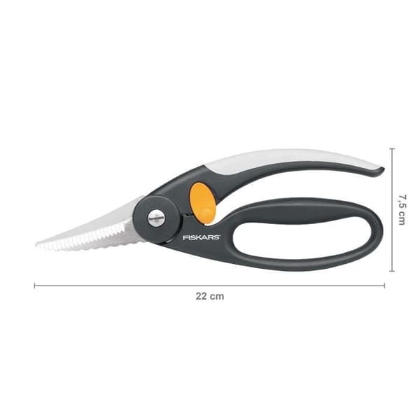FISKARS Softtouch fisksax 22 cm