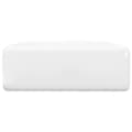 Miniatyrbilde 5 av 6: vidaXL 140684 Luksus keramisk servant 41 x 41 cm