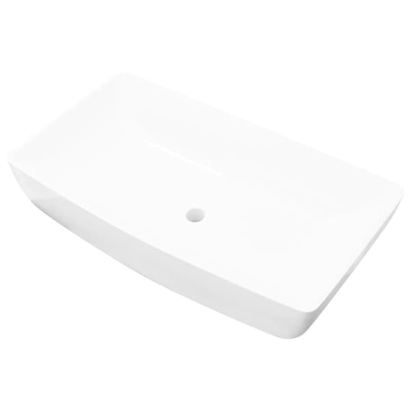 vidaXL Sink Mälaren 71x39cm hvid