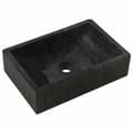 Miniatyrbilde 3 av 11: vidaXL Vask 45x30x12 cm marmor høyglans svart