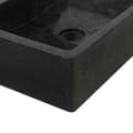 Miniatyrbilde 6 av 11: vidaXL Vask 45x30x12 cm marmor høyglans svart