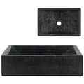 Miniatyrbilde 1 av 11: vidaXL Vask 45x30x12 cm marmor høyglans svart
