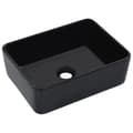 Miniatyrbilde 1 av 6: vidaXL Vask 40x30x13 cm keramikk svart