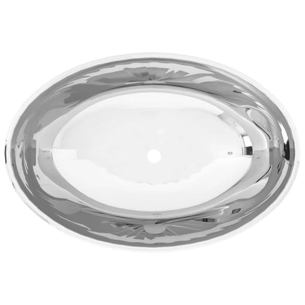 vidaXL Vask 40x33x13,5 cm keramisk sølv