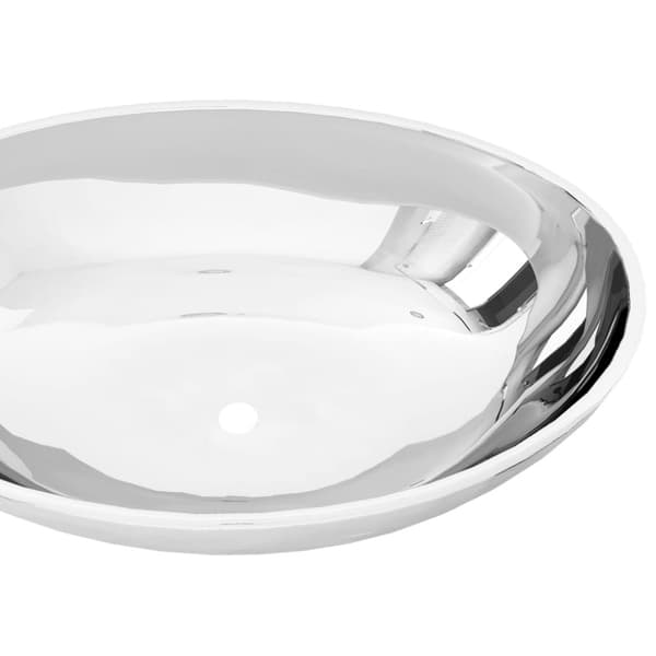 vidaXL Vask 40x33x13,5 cm keramisk sølv