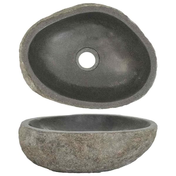 vidaXL Servant oval elvestein 29-38 cm