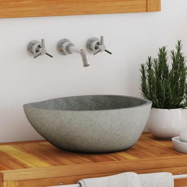 vidaXL Servant elvestein oval (37-46)x(29-36) cm