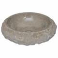 Miniatyrbilde 6 av 11: vidaXL Vask Ø40x12 cm marmor grå