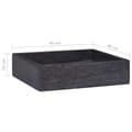 Miniatyrbilde 6 av 6: vidaXL Vask 40x40x10 cm marmor svart