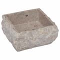 Miniatyrbilde 4 av 11: vidaXL Vask 30x30x13 cm marmor grå