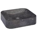 Miniatyrbilde 5 av 11: vidaXL Vask 40x40x10 cm marmor svart