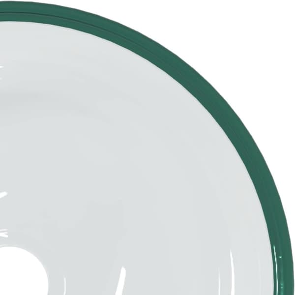 vidaXL Servant herdet glass 30x12 cm gjennomsiktig