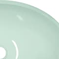 Miniatyrbild 6 av 7: vidaXL Handfat glas 50x37x14 cm vit