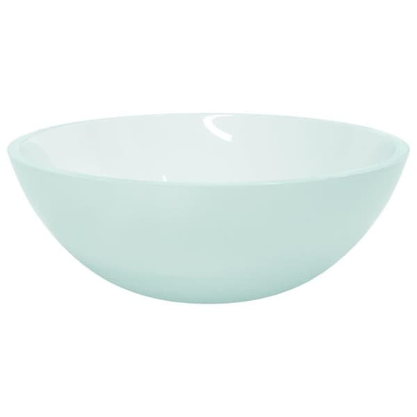 vidaXL Handfat glas 50x37x14 cm frostat