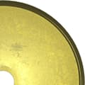 Miniatyrbild 4 av 5: vidaXL Handfat härdat glas 30x12 cm guld