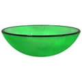 Miniatyrbilde 2 av 5: vidaXL Servant herdet glass 42x14 cm grønn