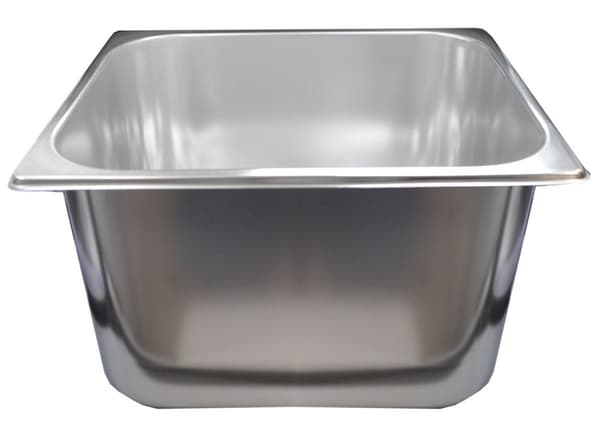 Sink Gastronorm rustfrit 24x30x20cm stål