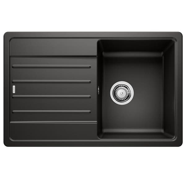 Blanco Inbyggd diskho 78cm svart silgranit - 526083