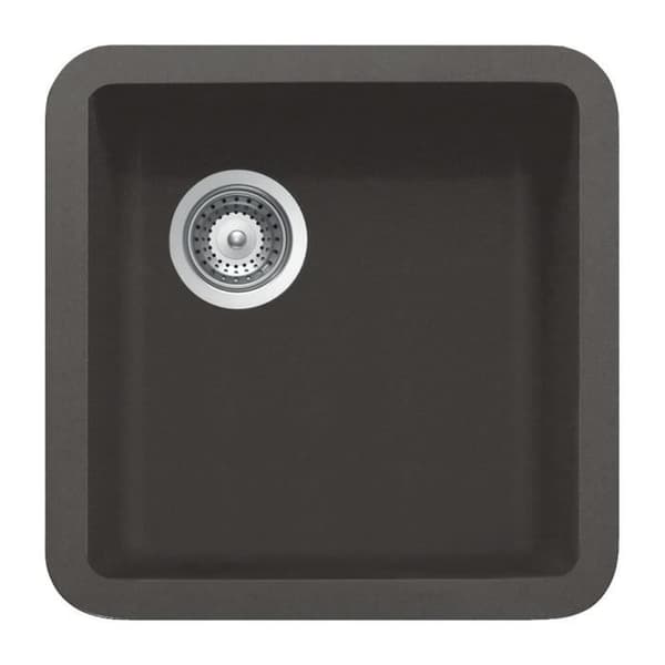 Inbyggd diskbänk - SMEG - VST38T - Cristalite - Titanium - 1 fyrkantig skål