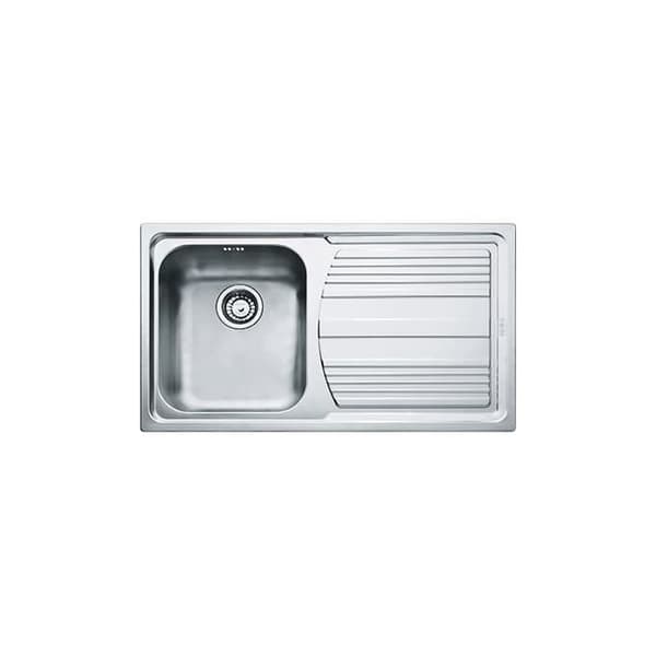 Diskho - Franke - Logik Line lLX 611-L - Rektangulär - Inox - 1 fack - 50 cm djup
