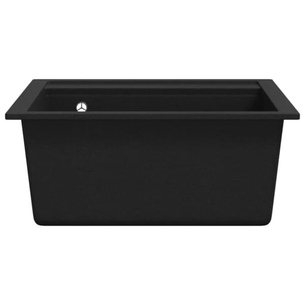 The Living Store Diskho granit enkel svart - Diskhoar