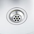 Miniatyrbild 9 av 11: Diskhoar - Living Diskho med avrinningsyta silver 600x600x155 mm rostfritt stål