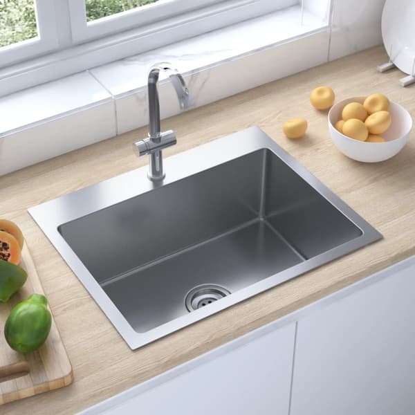Håndlavet køkkenvask rustfrit stål - Håndlavet Køkkenvask - Håndlavede Køkkenvaske - Home & Living
