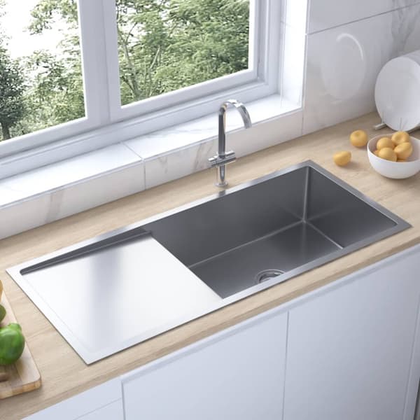 Håndlavet køkkenvask rustfrit stål - Håndlavet Køkkenvask - Håndlavede Køkkenvaske - Home & Living