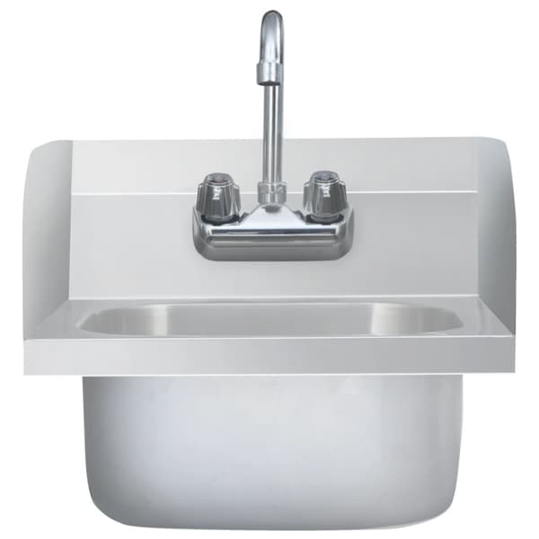 Kommerciel håndvask med vandhane rustfrit stål - Kommerciel Håndvask - Kommercielle Håndvaske - Home & Living
