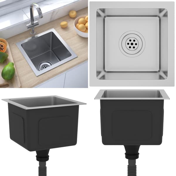 Håndlavet køkkenvask rustfrit stål - Håndlavet Køkkenvask - Håndlavede Køkkenvaske - Home & Living