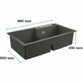 Miniatyrbillede 3 af 5: Vask med to rum Grohe K500