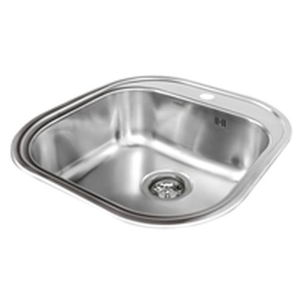Vask med et rum Cata CS-1 Sølv