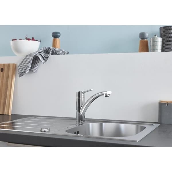 Diskbänk - rostfritt stål - GROHE