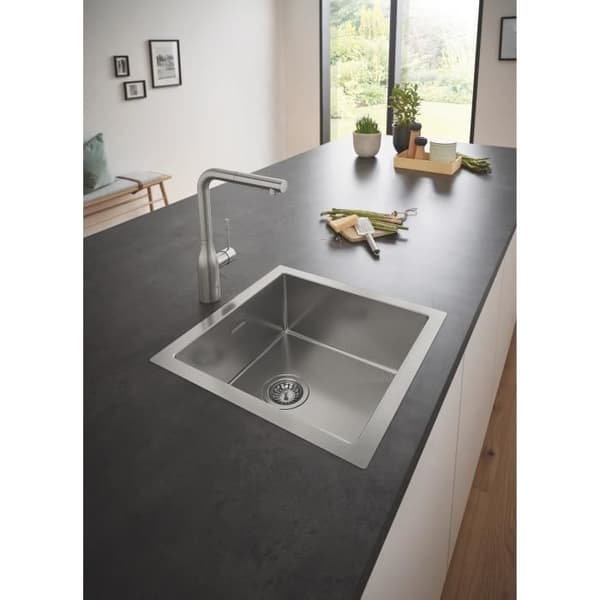 GROHE Rostfri diskho K700 31578SD1 - Inbyggd - 1 skål - utan avlopp - 46,4x46,4 cm - Rostfritt stål