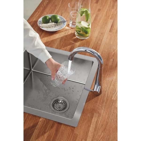 GROHE Rostfri diskho K700 31578SD1 - Inbyggd - 1 skål - utan avlopp - 46,4x46,4 cm - Rostfritt stål