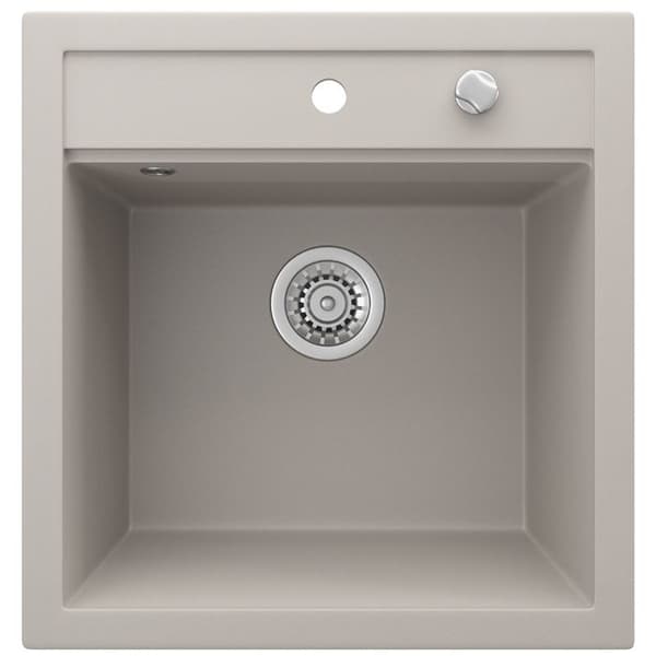 Bergström Tesa diskbänk, Beige, 50 x 49 cm