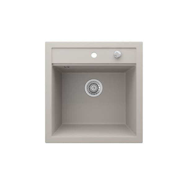 Bergström Tesa diskbänk, Beige, 50 x 49 cm