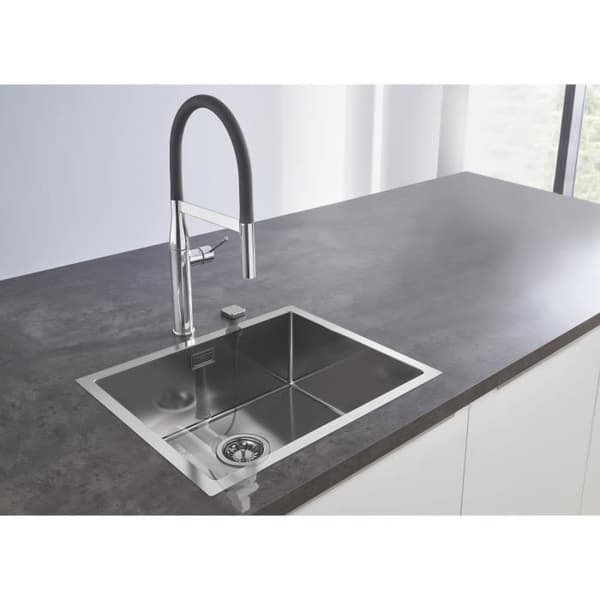 GROHE Rostfri diskho K700 31726SD0 - Inbyggd - 1 skål - utan avlopp - 55x45 cm - Rostfritt stål