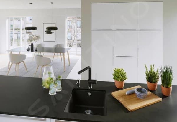 Blanco Rotan 400 Silgranit diskbänk, 430x460 mm, kaffe 521337