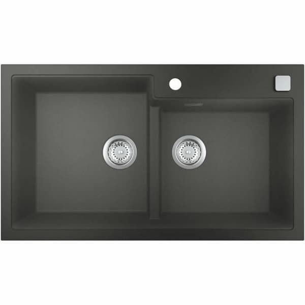 Pesuallas kahdella altaalla Grohe K500