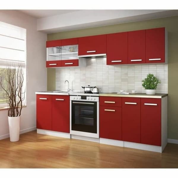 Supplerende møbler 40 x 47 x 82 cm Rød Plastik Melamin PVC