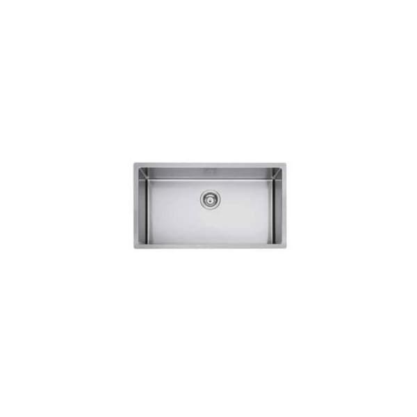 Diskbänk - APELL - RAGGIO 12 - 1 skål - Rostfritt stål - Mått 740 x 440 mm