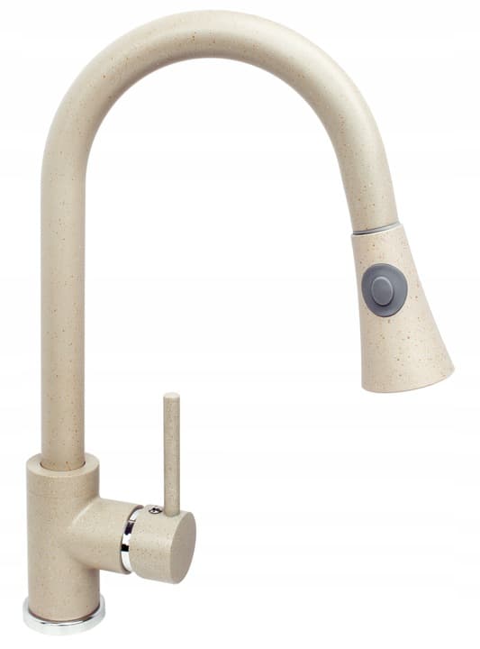 BLANDARE I BEIGE GRANIT LOUIS MED KROMAD SIFON OCH BATTERI SNAKE