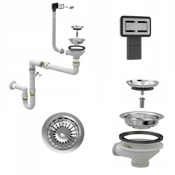 Granitvask FOXAL sort + SodaStream TERRA