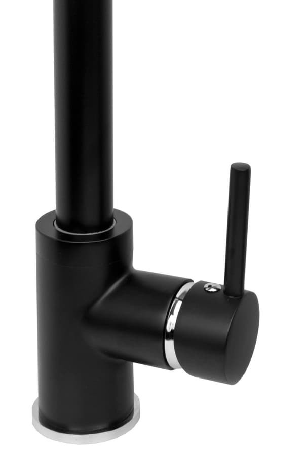 SVART GRANITVASK ARGOS + BATTERI SNAKE + SIPHON