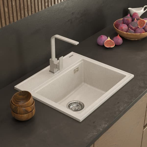 GRANITVASK beige FOXAL + ARMATUR SÆT