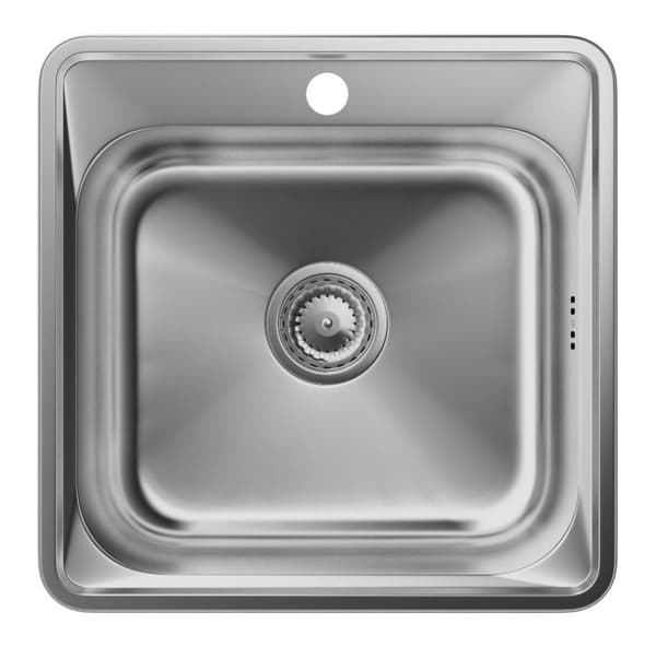 DISKHO I ROSTFRI ENKELKAMMARE KVADRATISK SATIN TURI48