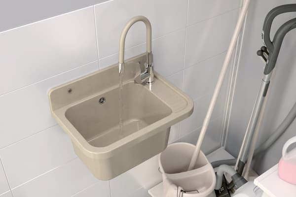 KØKKENVASK TEKNISK KAMMER BATTERI beige ELASTISK UDTÆKNING PARON
