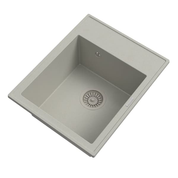 GRANIITTISINKKI YKSIKAMMIOINEN beige  KEITTIÖSINKKI HANAA VIEMÄRI NERO